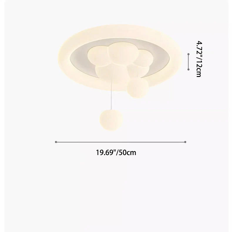 Artistic Bubbly Cloud Ceiling Chandelier