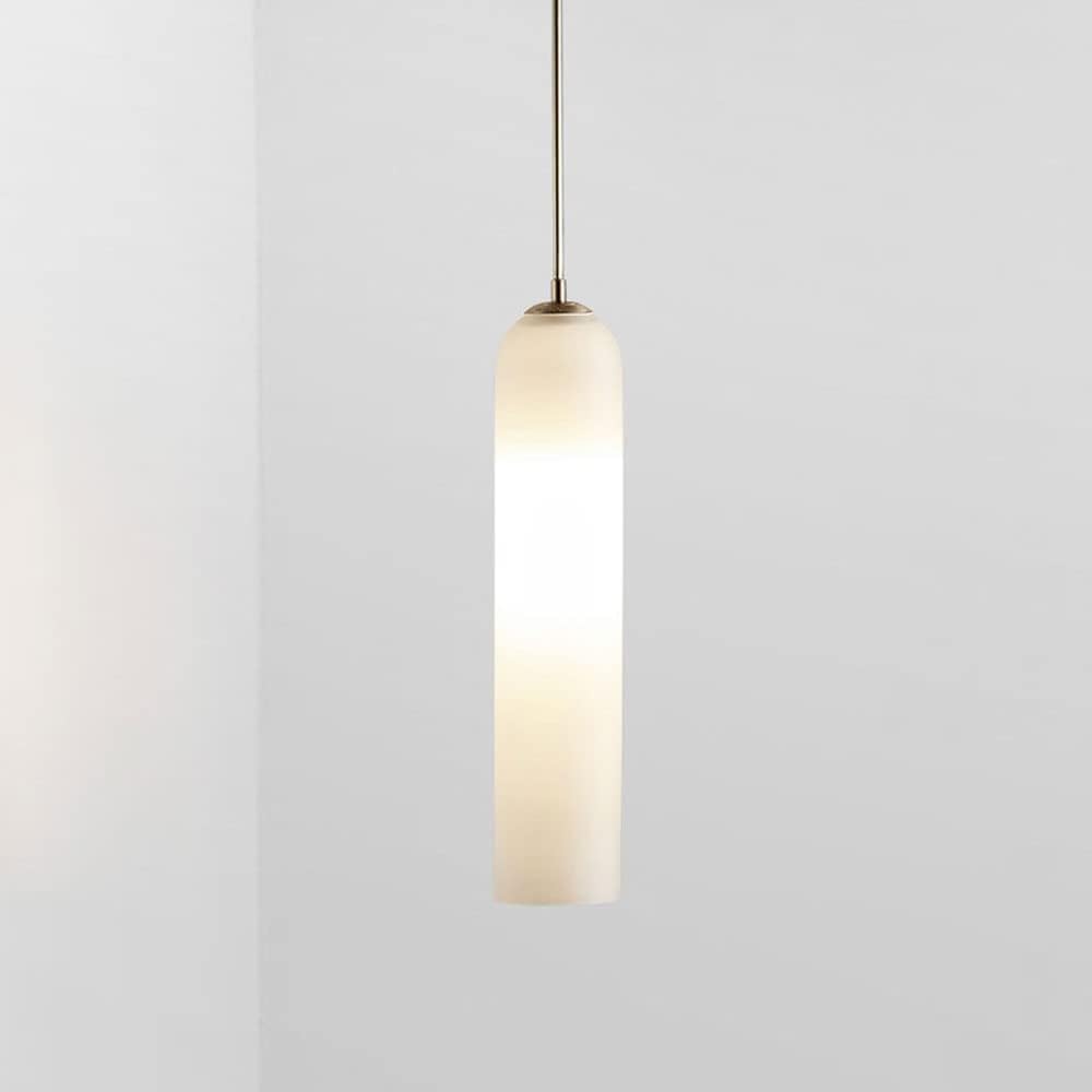 Simple Milky Glass Pendant Light