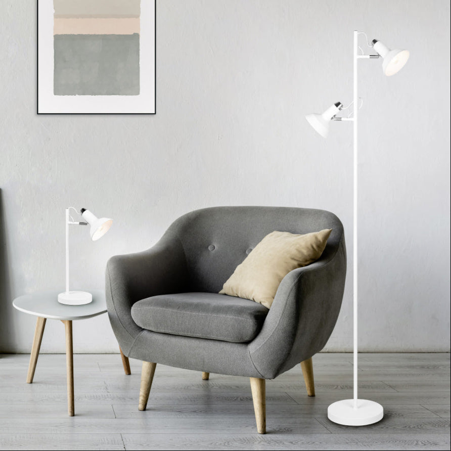 Roxie Double Head Floor Lamp