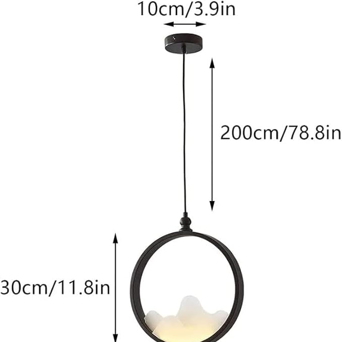 Mountain Scene Pendant Light