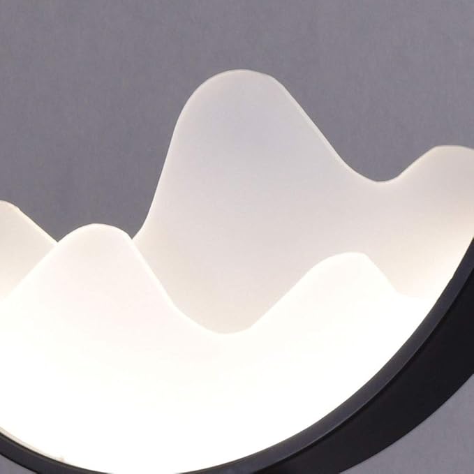 Mountain Scene Wall Lamp