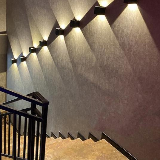 Modern Wall Lamp Box Shape