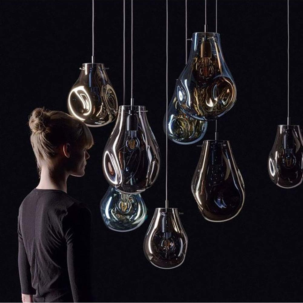 Modern Pear Glass Pendant Glass