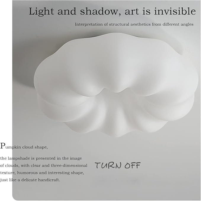 Pumpkin Cloud Led Chandelier