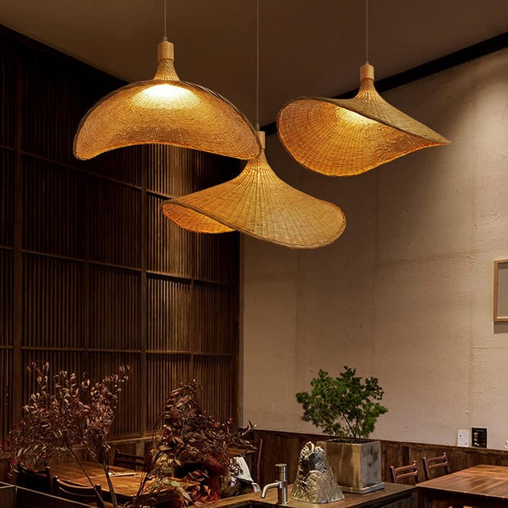 Creative Japanese Hat Pendant Light