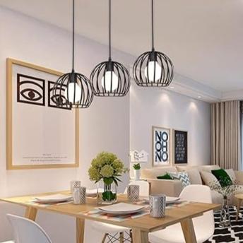 Single Round Head Interior Pendant Light