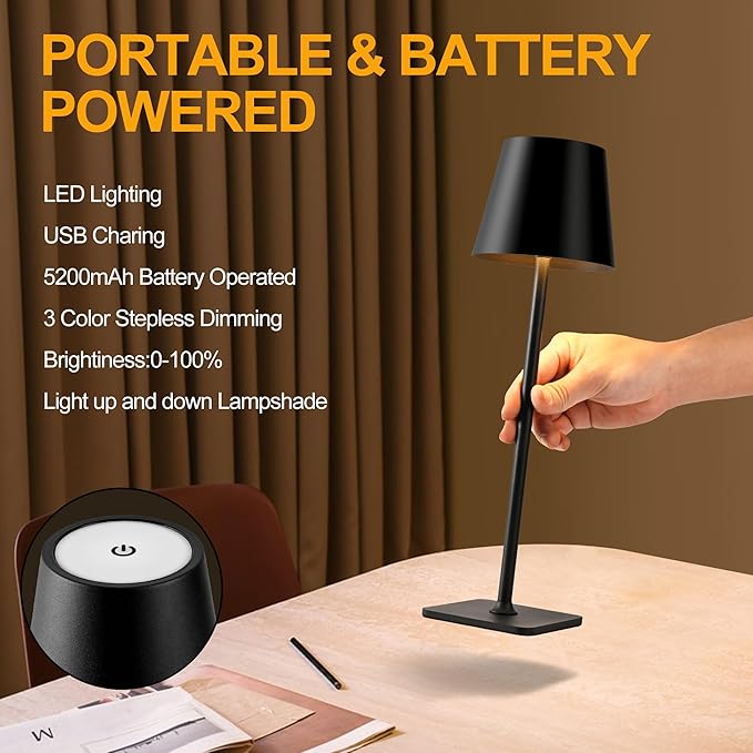 Cordless Led Table Lamps