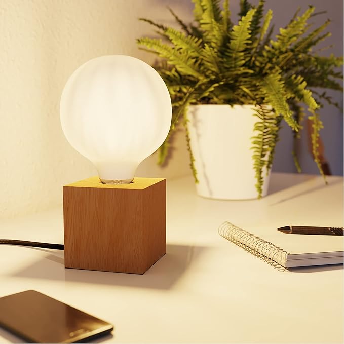 Led Filament Bulb Milky Glass