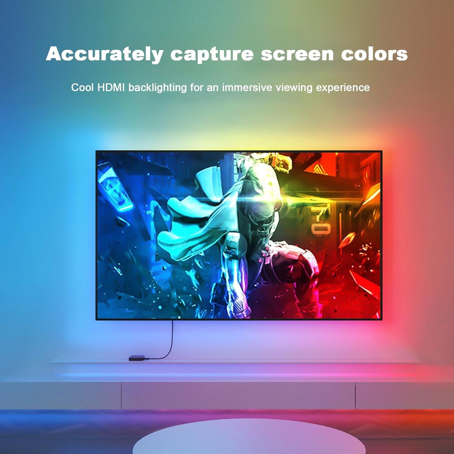 Strip Led Smart TV HDMI Backlight Kit RGB-IC