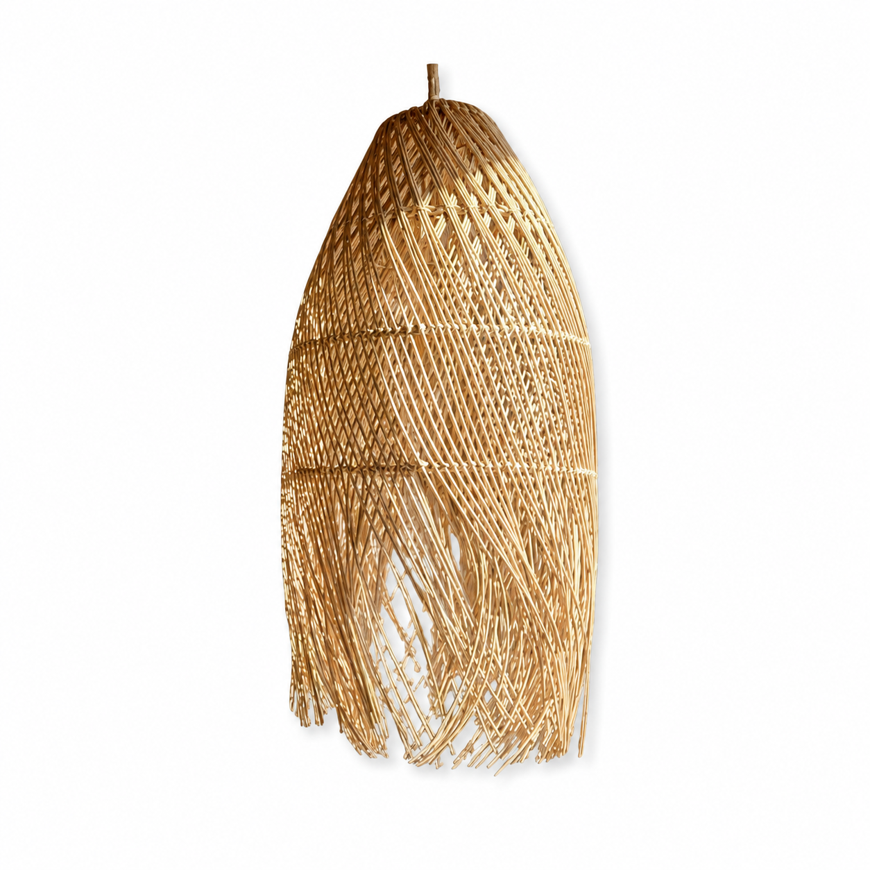 Woven Rattan Pendant Lampshade
