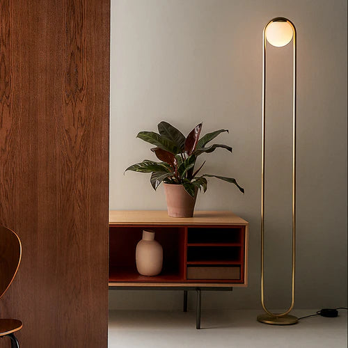 Oval Shape Floor Lamp