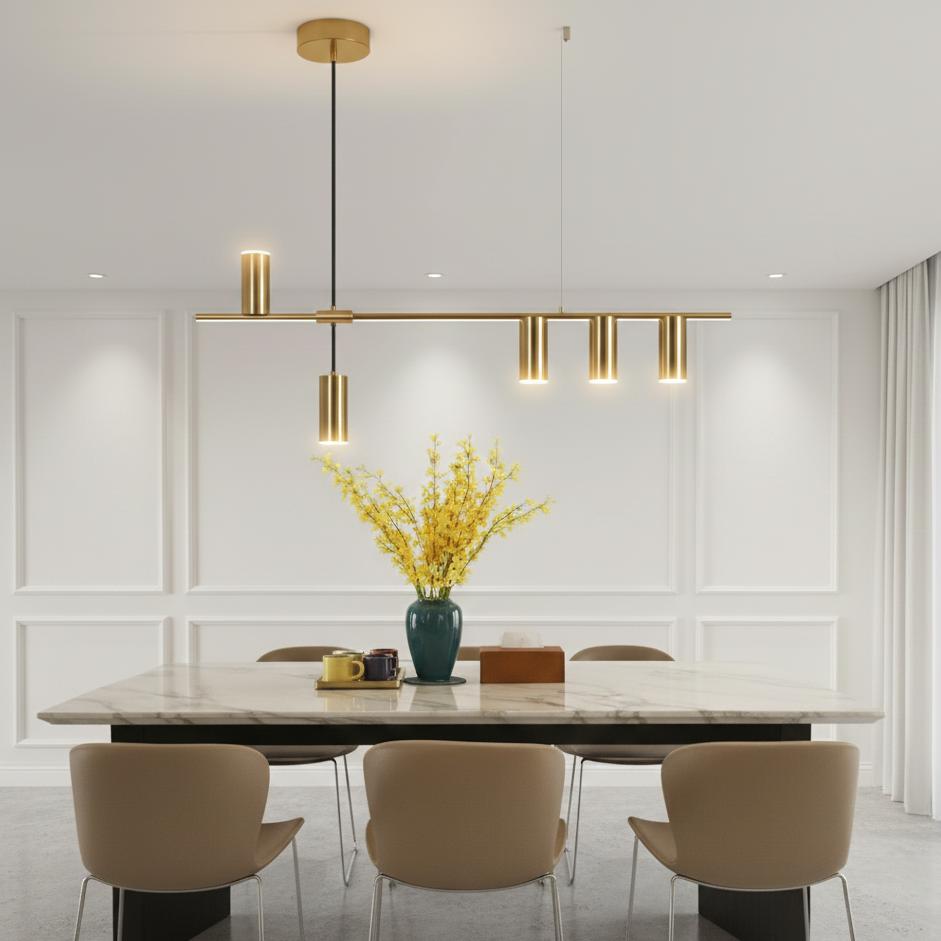 Linear Led Chandelier
