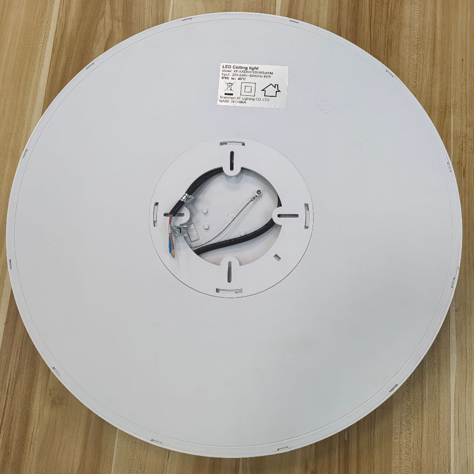 Down Light Led Surface Thick White Frame