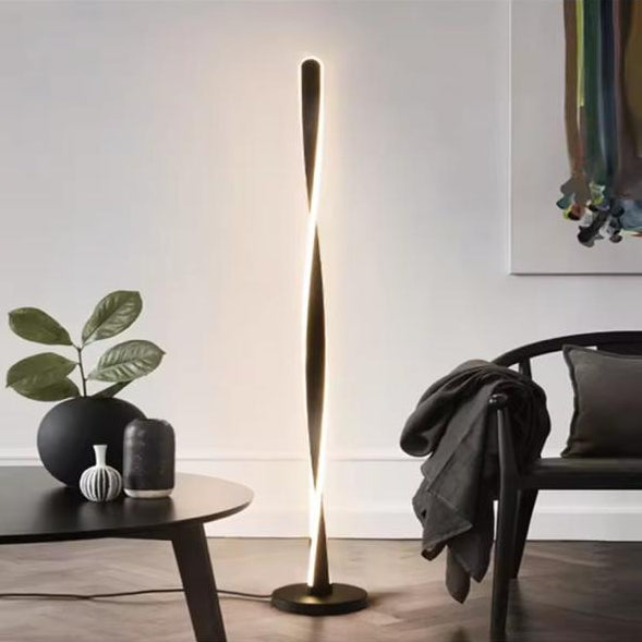 Modern Led European Style Spin Floor Lamp