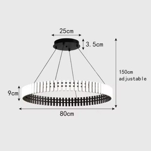 Modern Led Blocks Chandelier