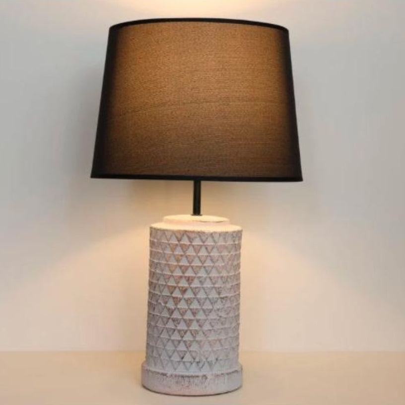Ceramic Cylinder Table Lamp