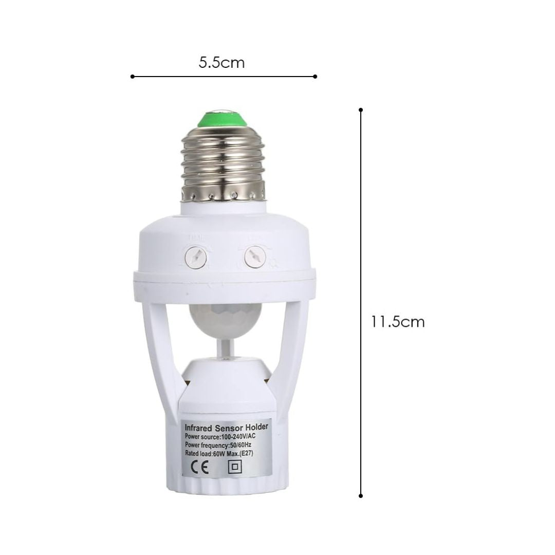 Infrared Automatic Sensitive Motion Sensor E27