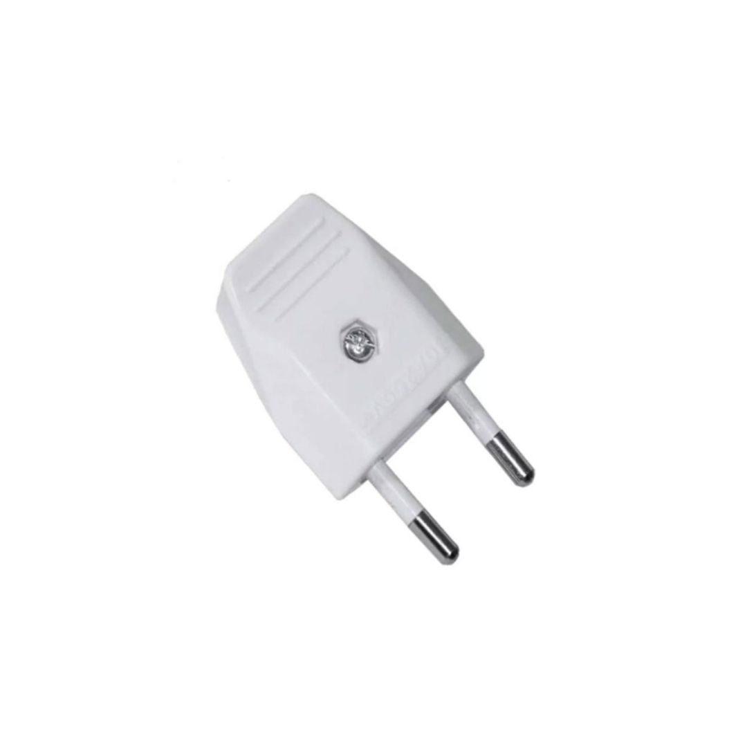 Male Plug Plastic 10A