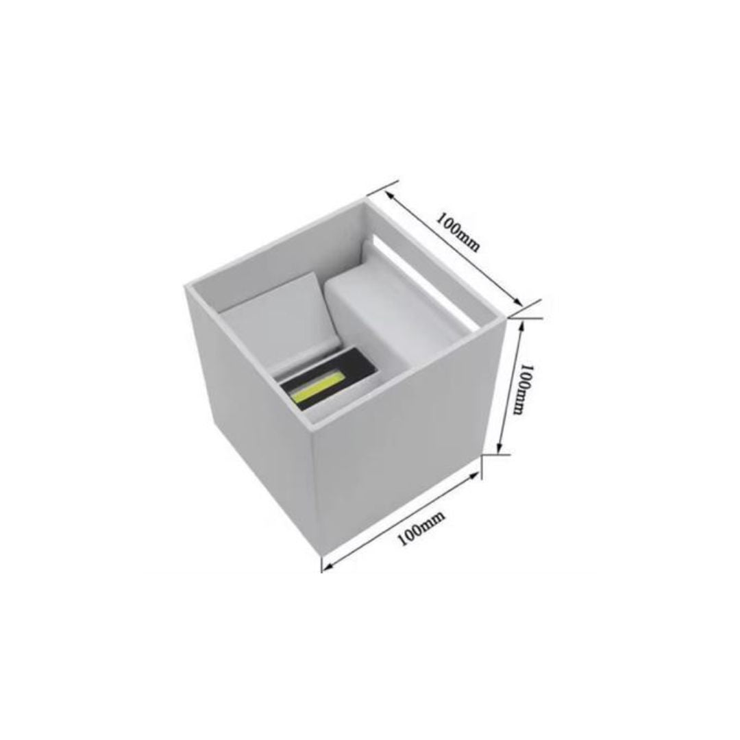 Modern Wall Lamp Box Shape