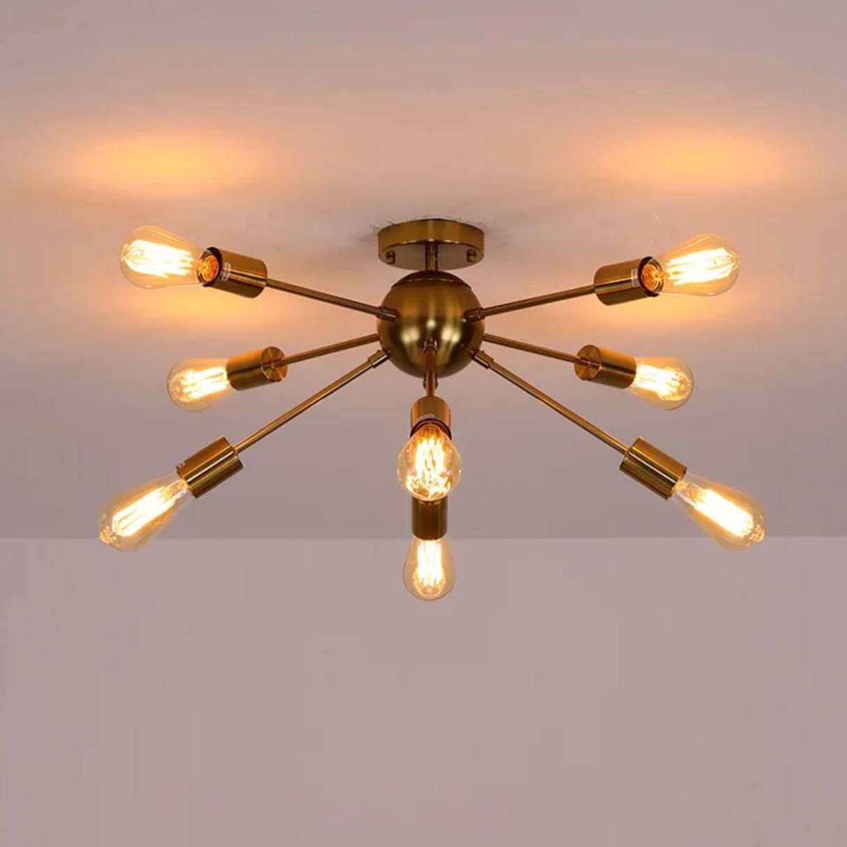 Modern Sputnik Chandelier