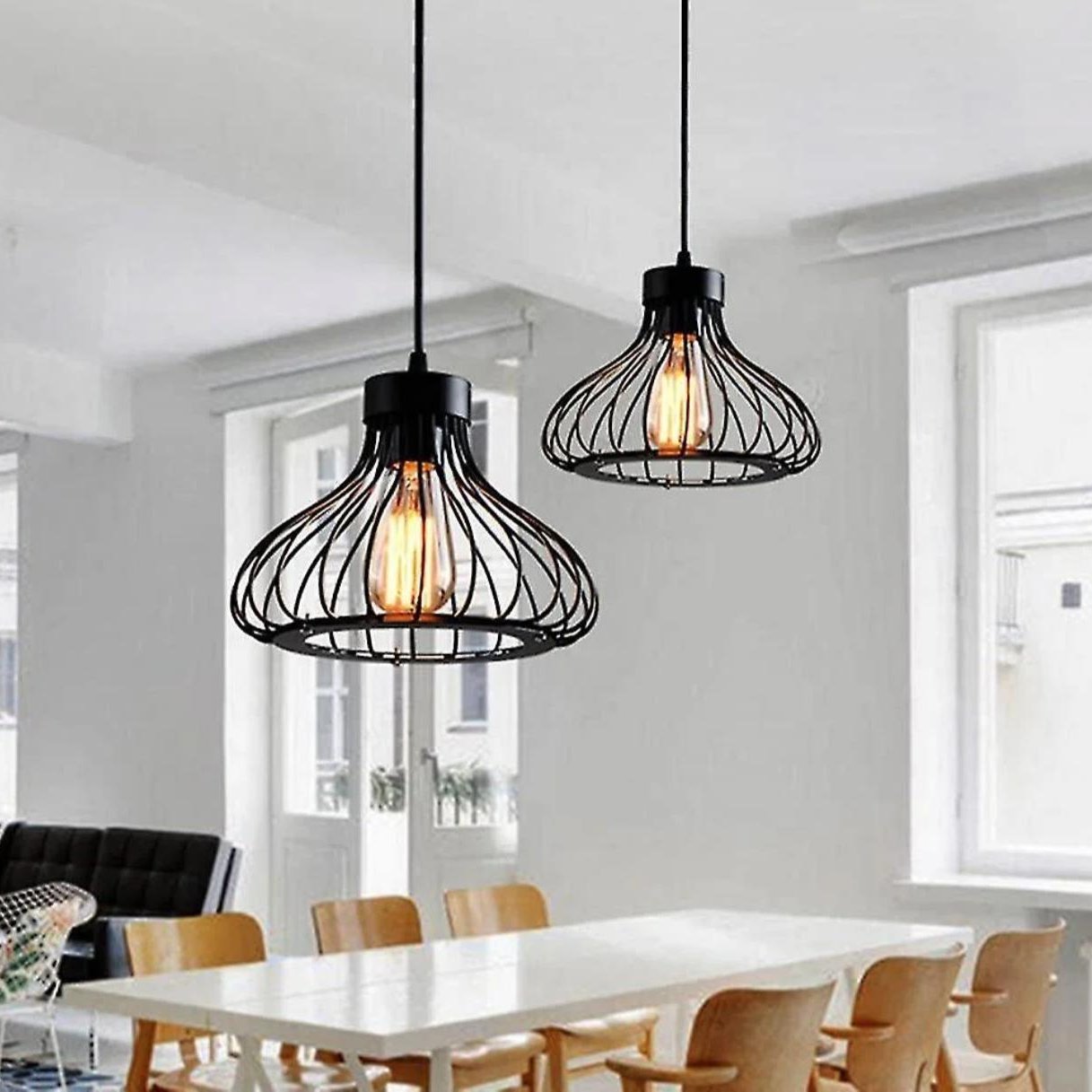 Modern Flower Shape Pendant Light