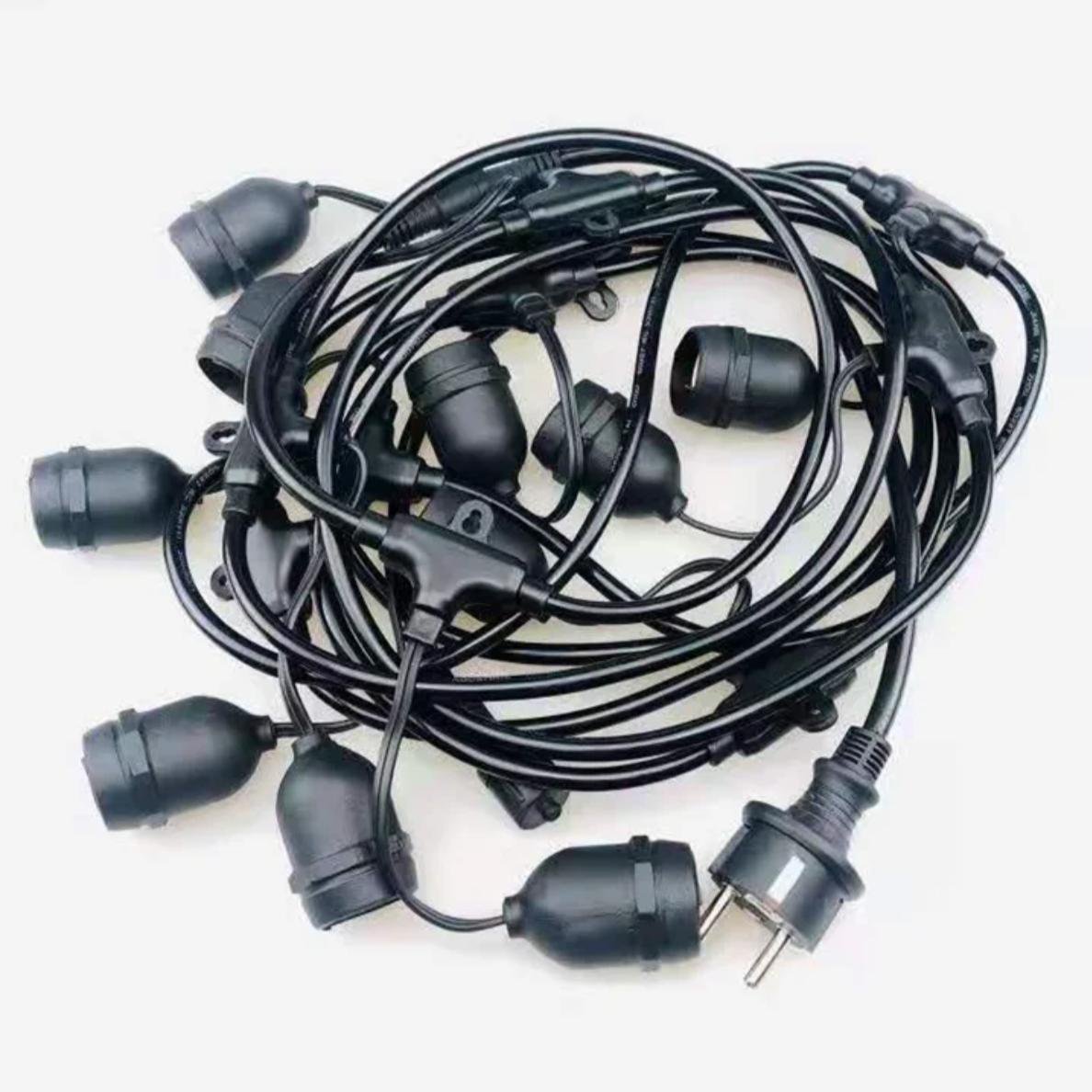 Outdoor Cable With E27 Lamp holder