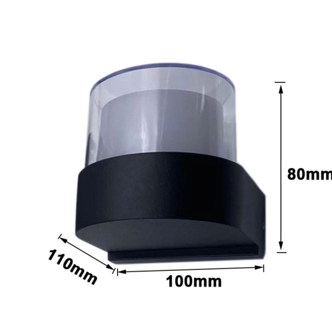 Modern Wall Lamp Acrylic Round Shape