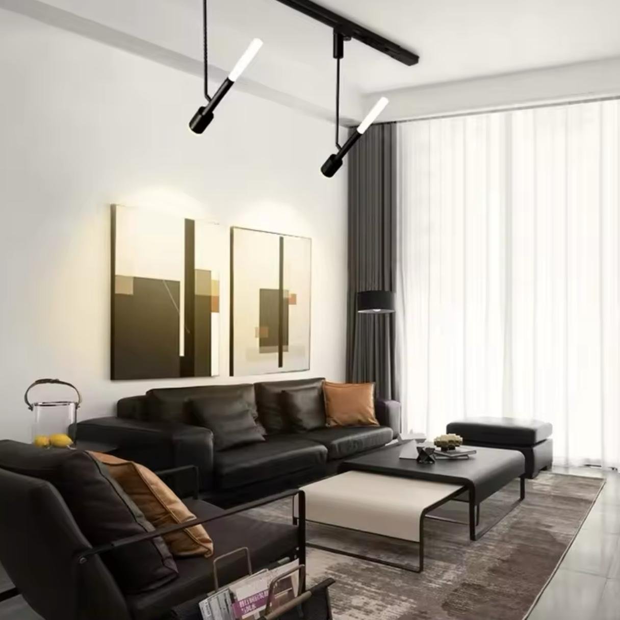 Adjustable Stick Pendant Light