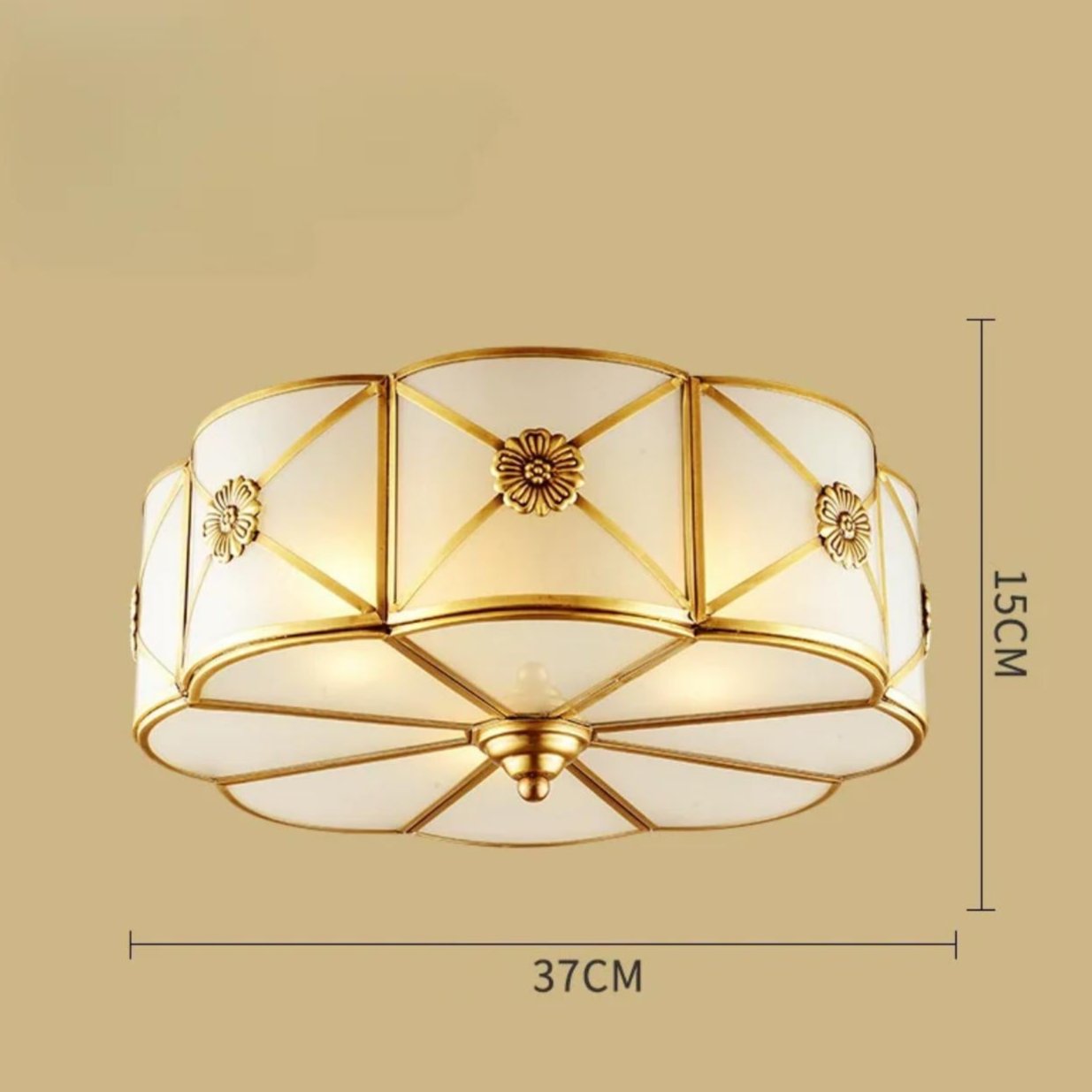 Flower Ceiling Round Chandelier