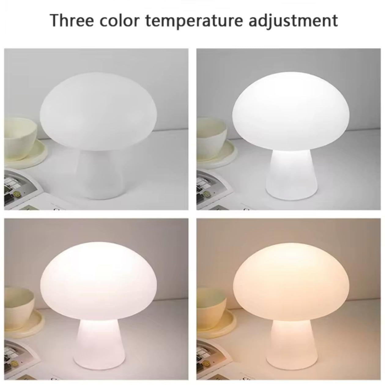 Rechargeable Mushroom Table Lamp