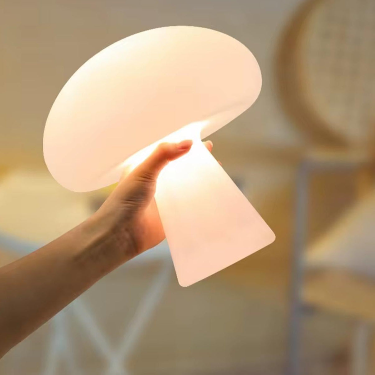 Rechargeable Mushroom Table Lamp