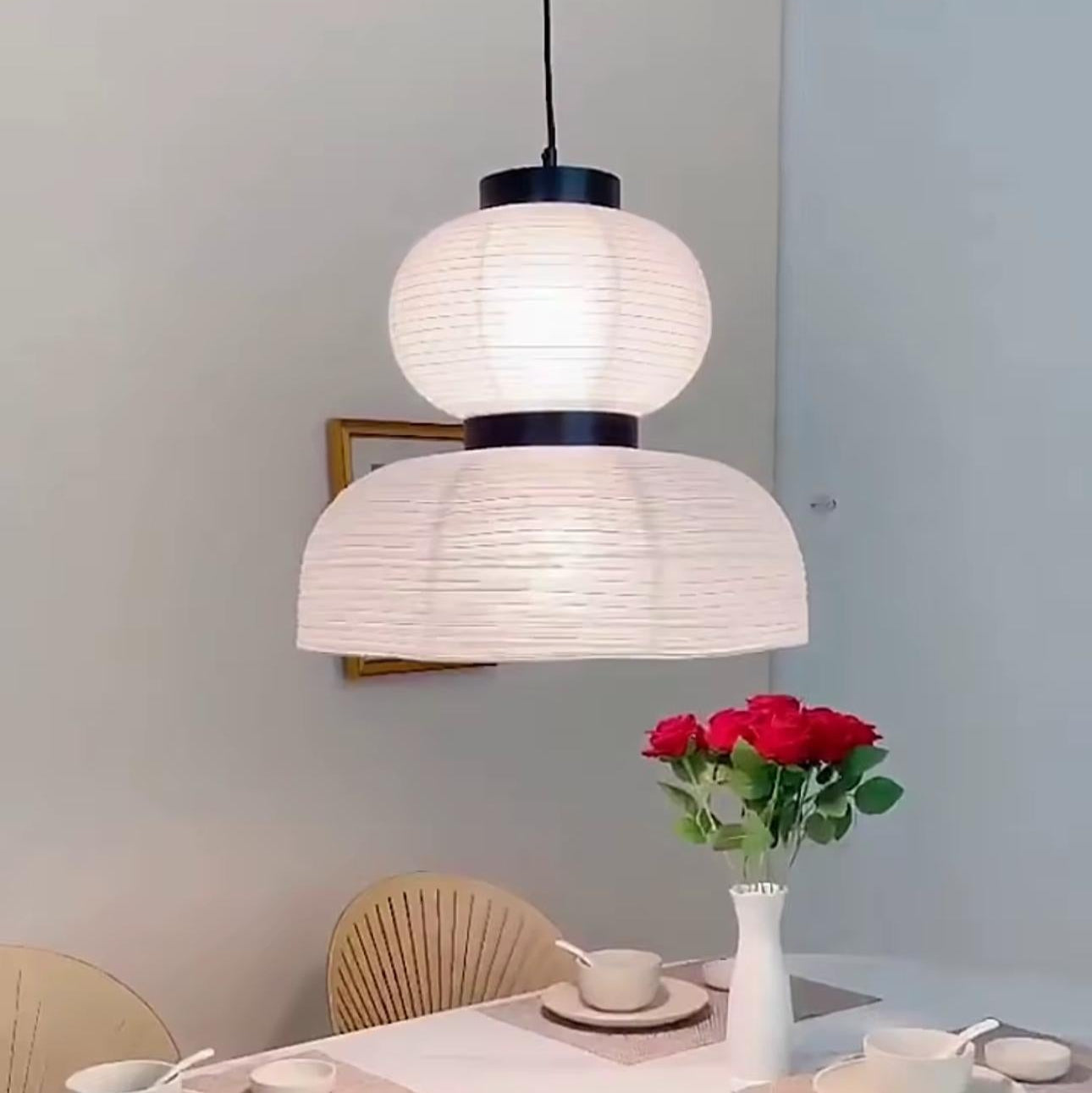 Japanese Style Short Fabric pendant