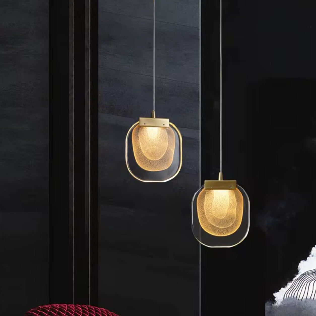 Generic Crystal Raindrop Pendant Light