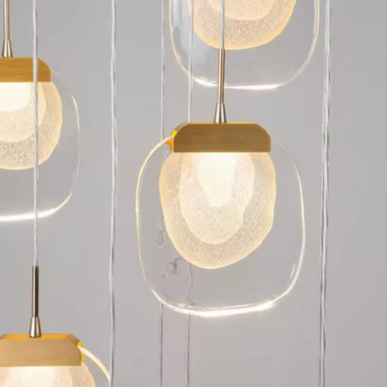 Generic Crystal Raindrop Pendant Light