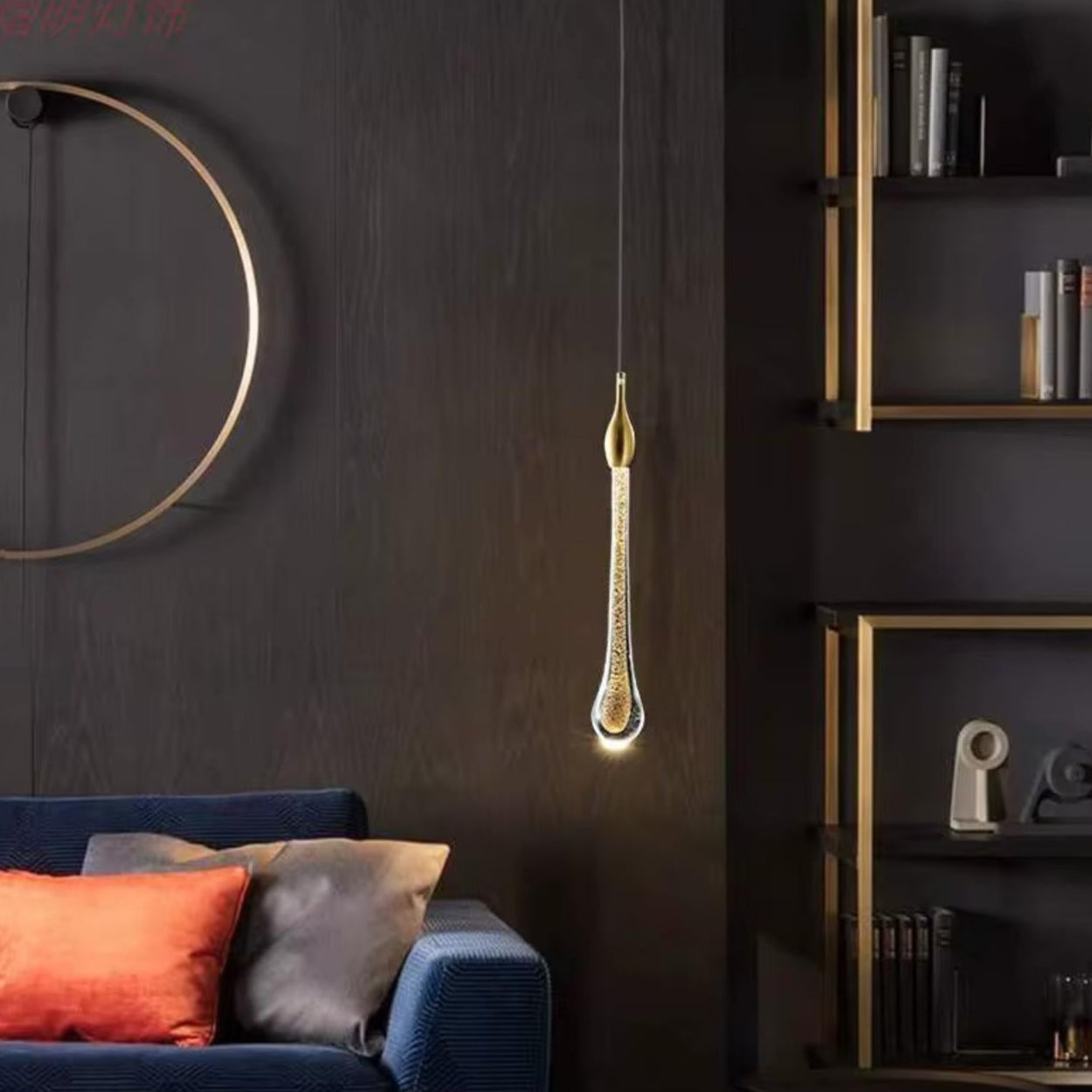 Frozen Water Drop Pendant Light