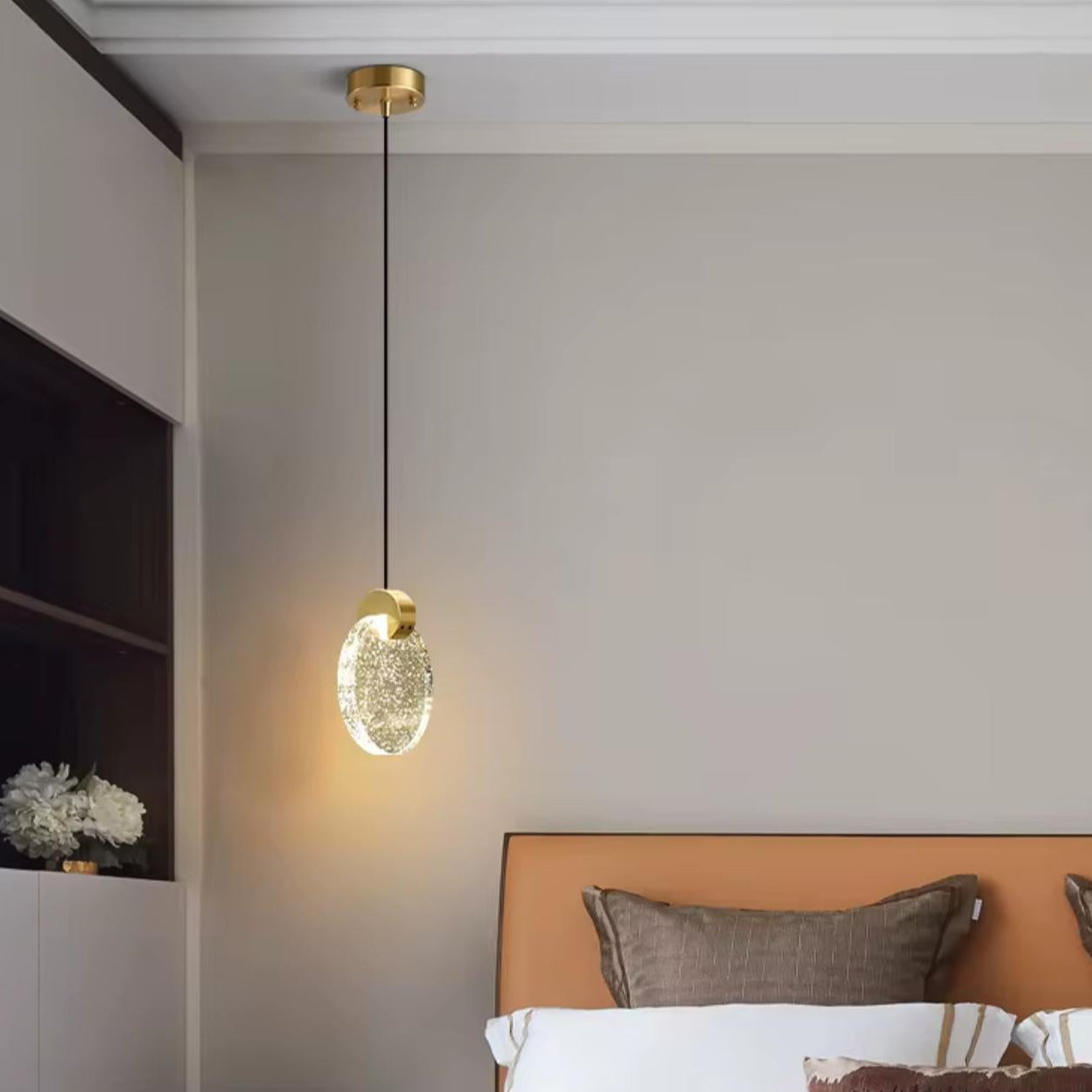 Broken Round Glass pendant Light