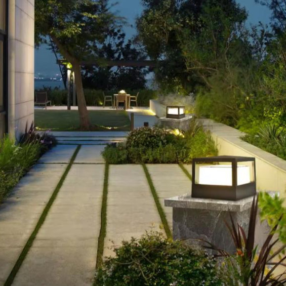 Modern Square Led Pillar Light