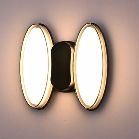 Double Oval Led Wall Lamps