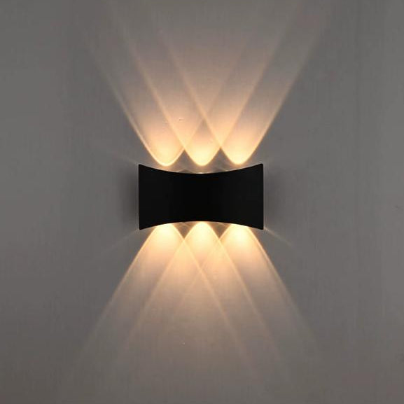 Modern Wall Lamp Up-Down Curve Shape