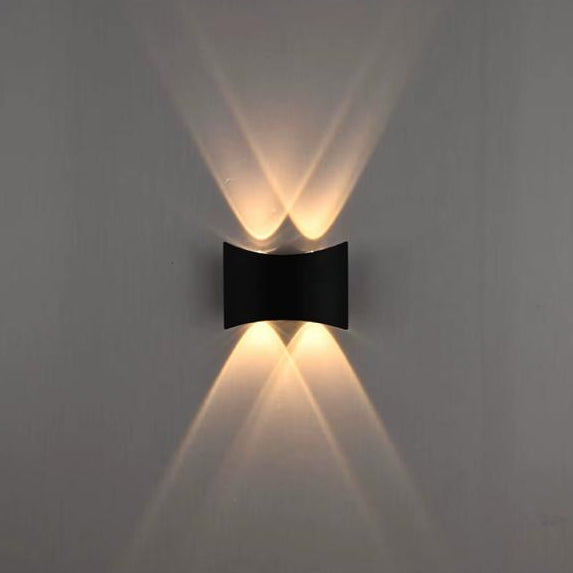 Modern Wall Lamp Up-Down Curve Shape
