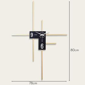 Led Clock Wall Lamp 7701
