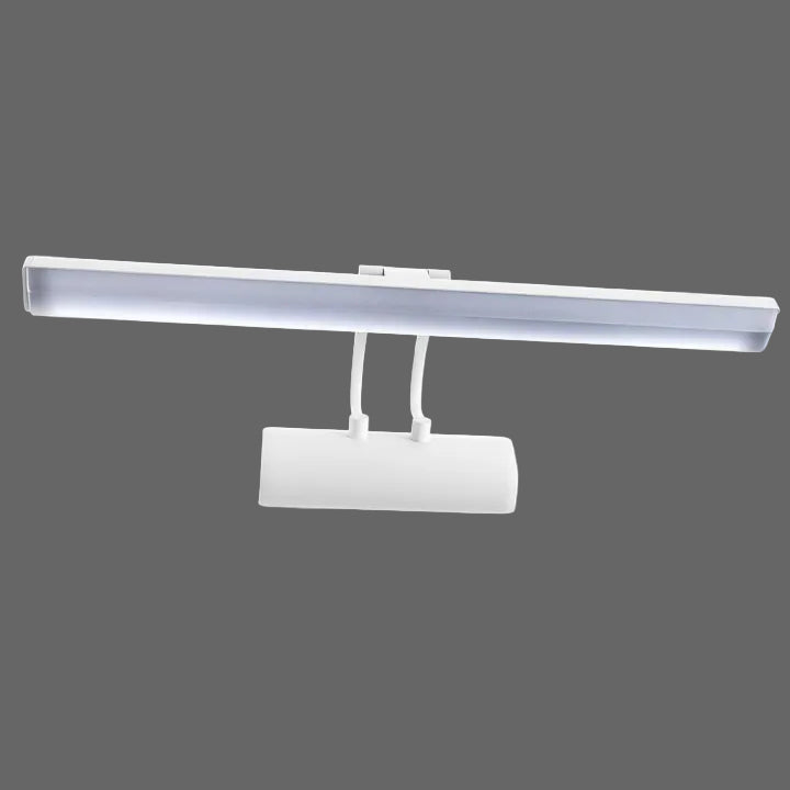 White Linear Mirror Light