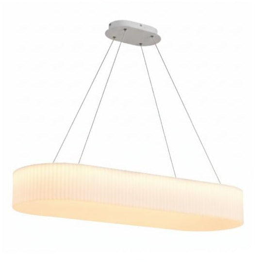 Modern Linear Halo Chandelier