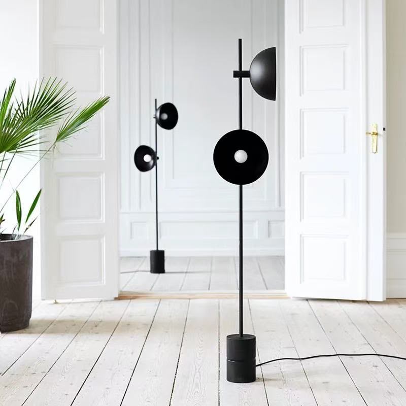 Marble Eclipse Floor Lamp