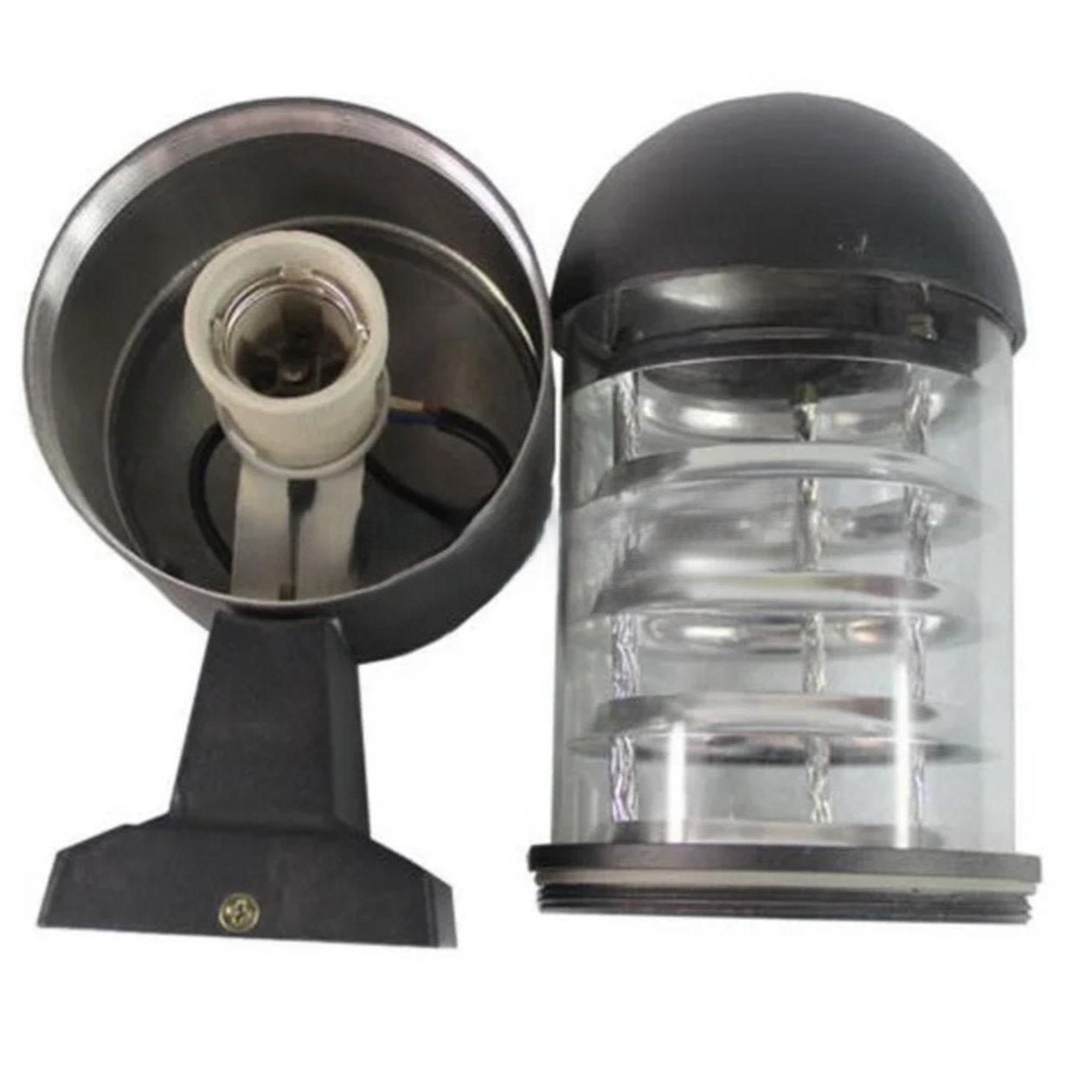 Sconce Lantern Cylinder Bombe Head Wall Lamp