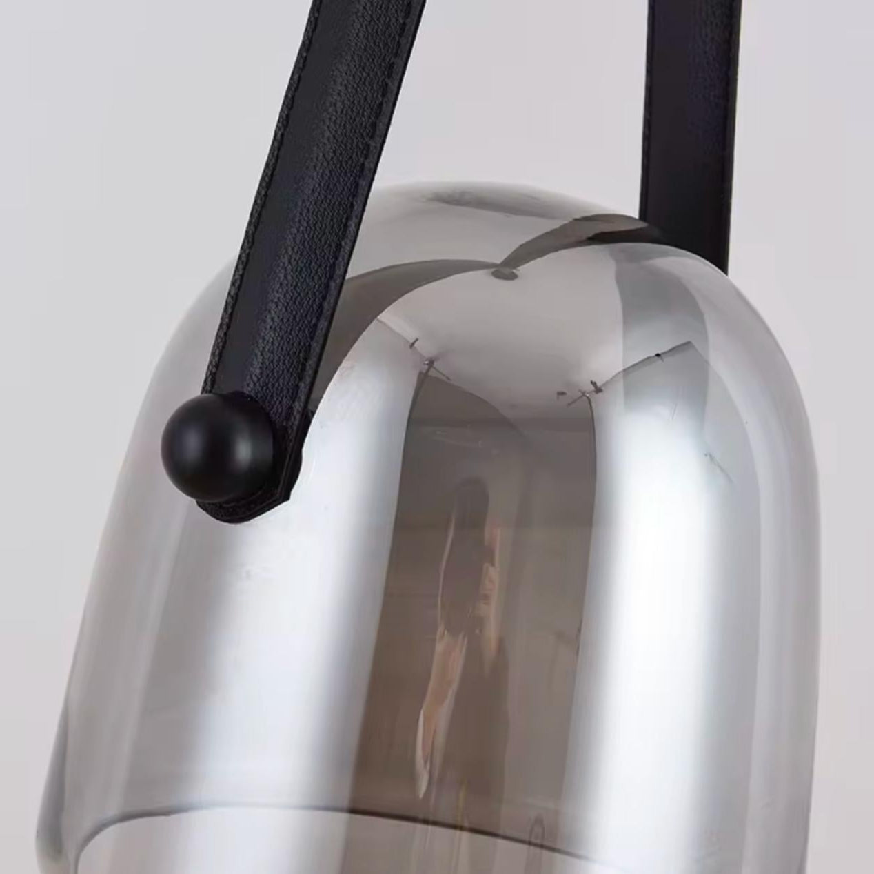 Ninja Grey Glass Pendant Light