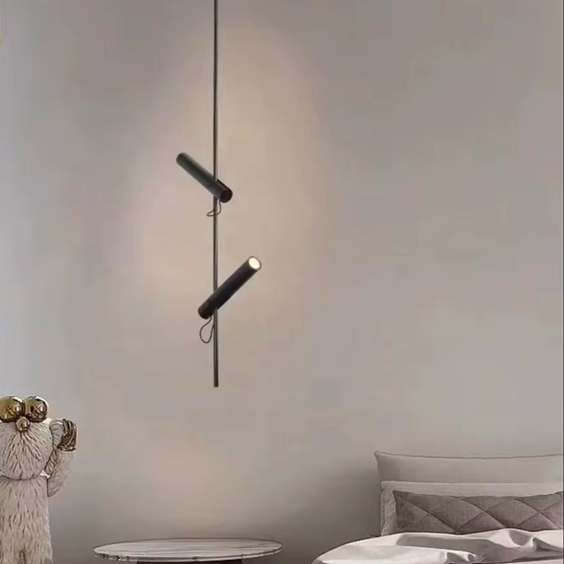 Creative Line With Two Movable Spots