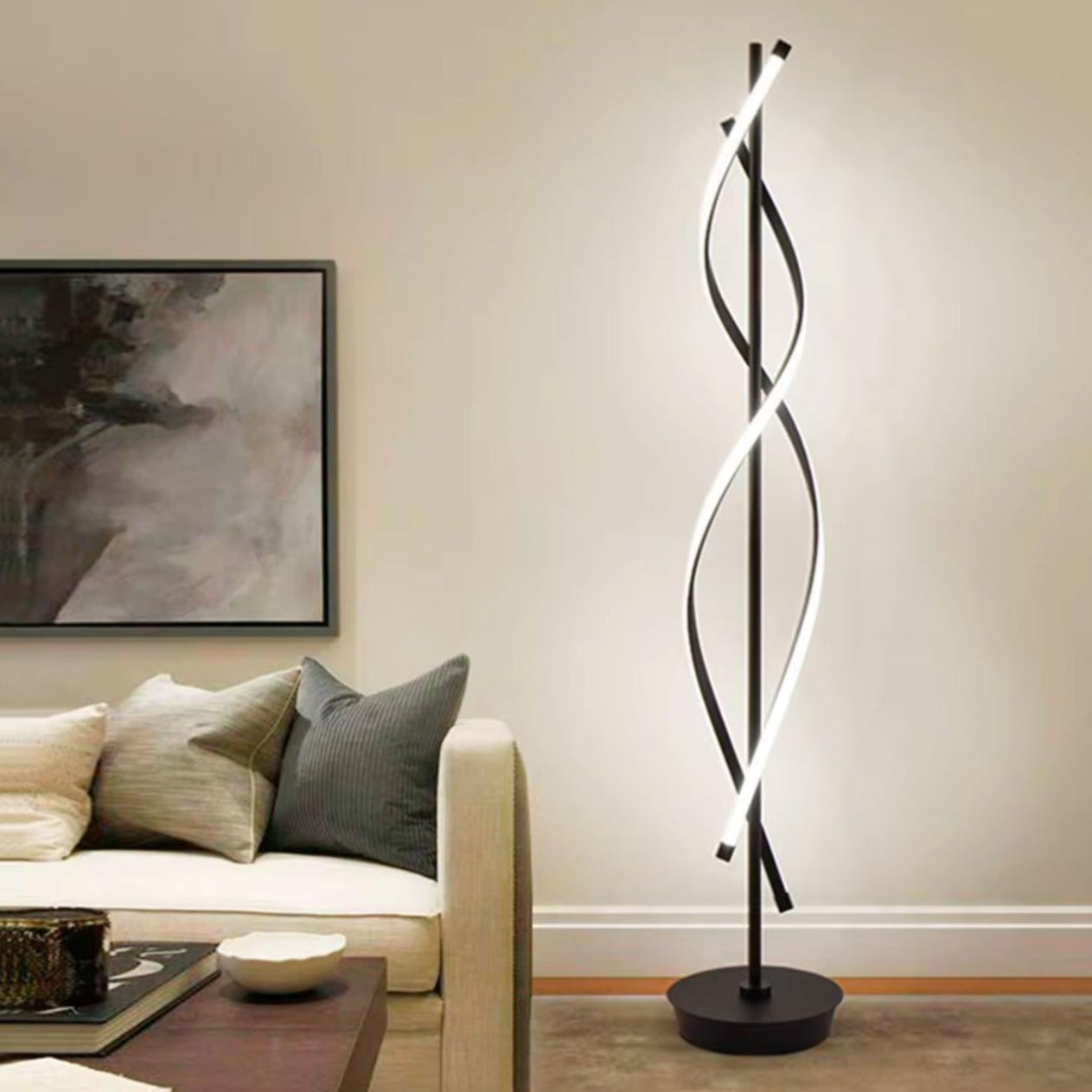 Spiral Floor Lamp
