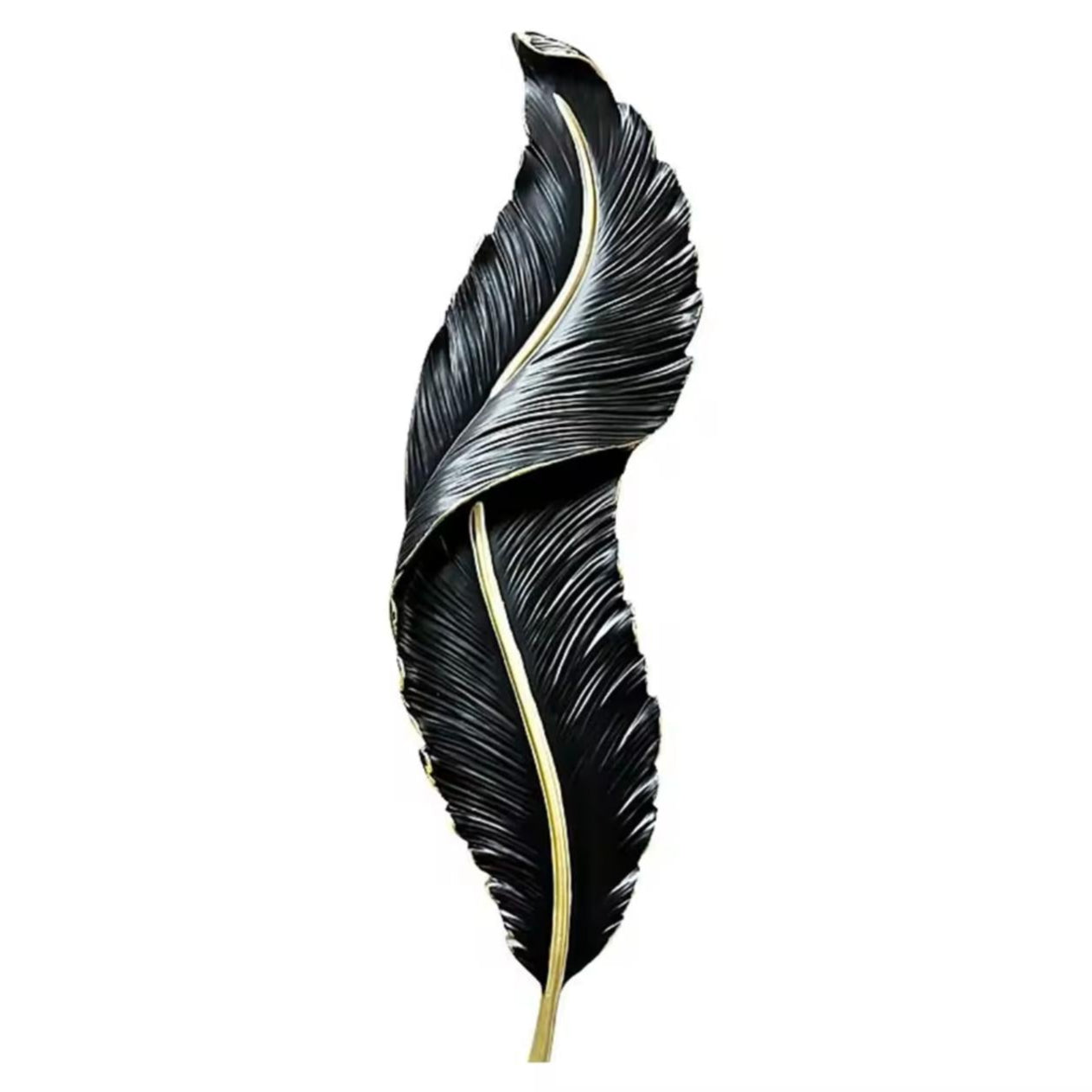 Artistic Led Feather Wall Lamp