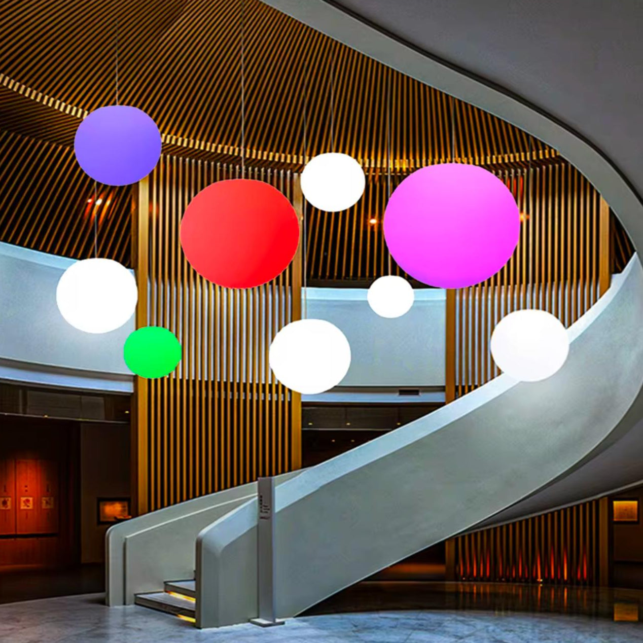 Milky Ball Pendant Light